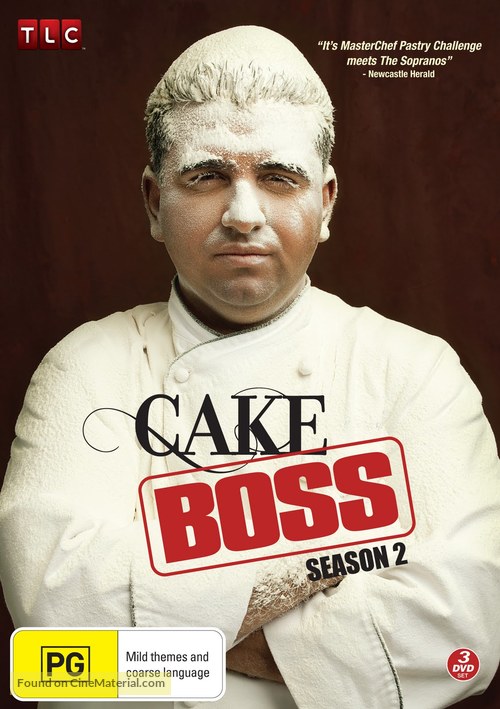&quot;Cake Boss&quot; - Australian DVD movie cover