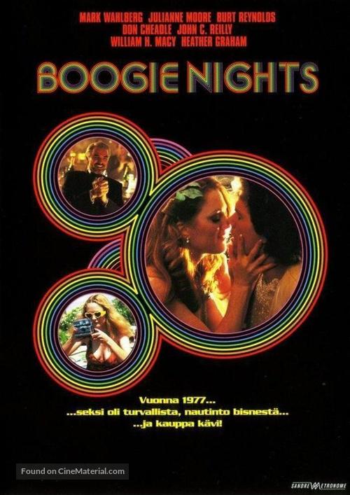 Boogie Nights - Finnish Movie Cover