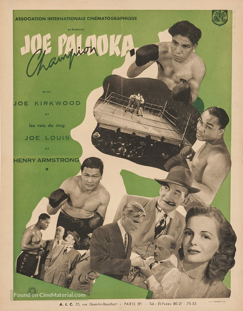 Joe Palooka, Champ - French Movie Poster