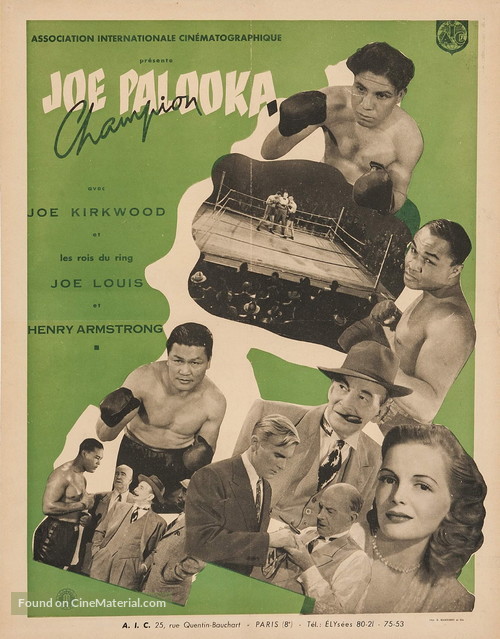Joe Palooka, Champ - French Movie Poster
