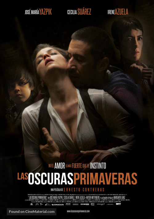 Las oscuras primaveras - Mexican Movie Poster