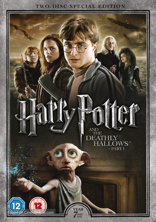 Harry Potter and the Deathly Hallows - Part 1 - British DVD movie cover