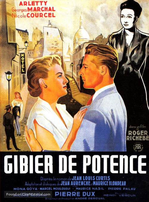 Gibier de potence - French Movie Poster