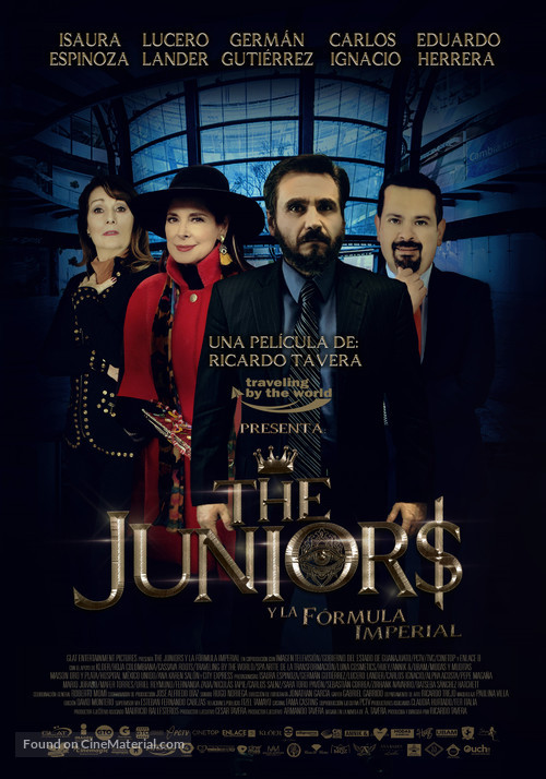 The Juniors y La F&oacute;rmula Imperial - Mexican Movie Poster