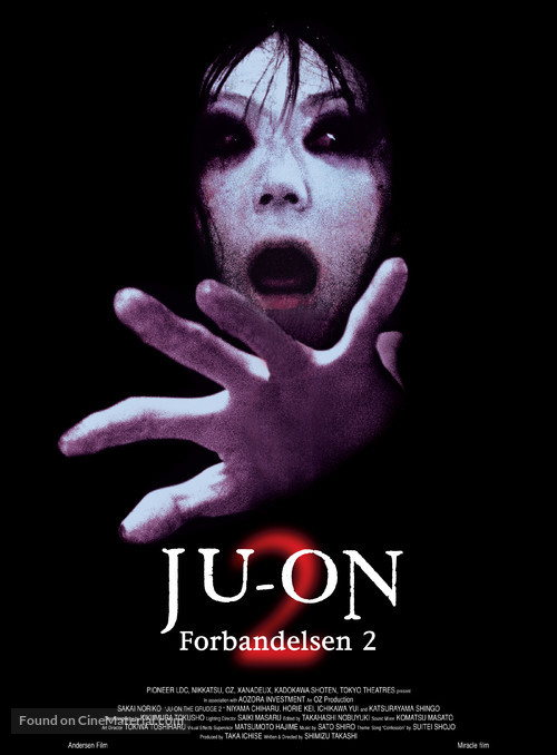 Ju-on: The Grudge 2 - Danish Movie Poster