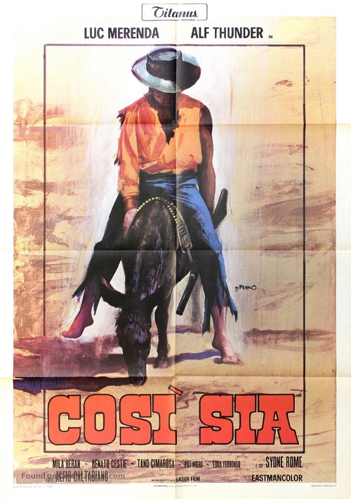 Cos&igrave; sia - Italian Movie Poster