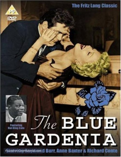 The Blue Gardenia - British DVD movie cover