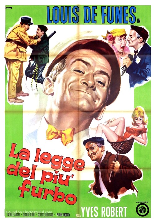 Ni vu, ni connu - Italian Movie Poster