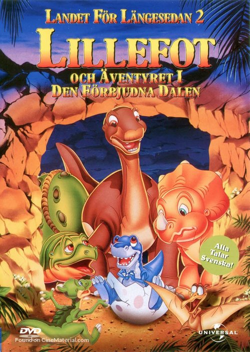 The Land Before Time 2 - Swedish DVD movie cover