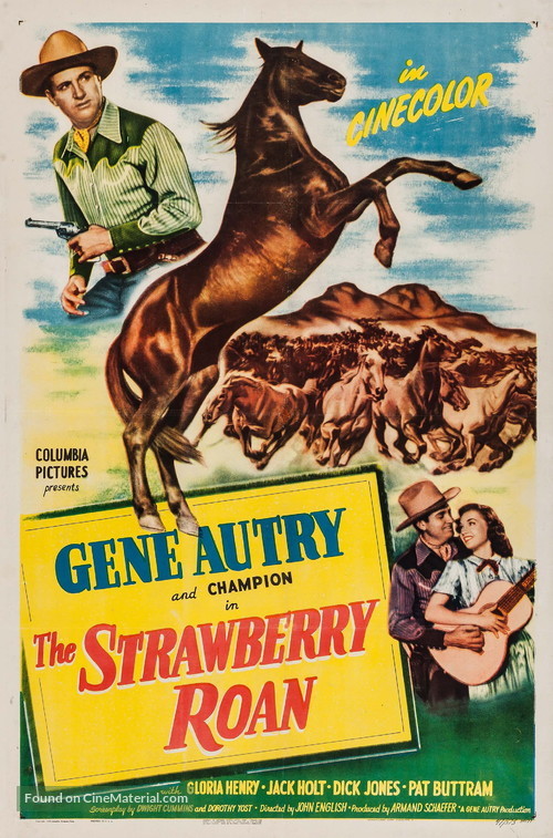 The Strawberry Roan - Movie Poster