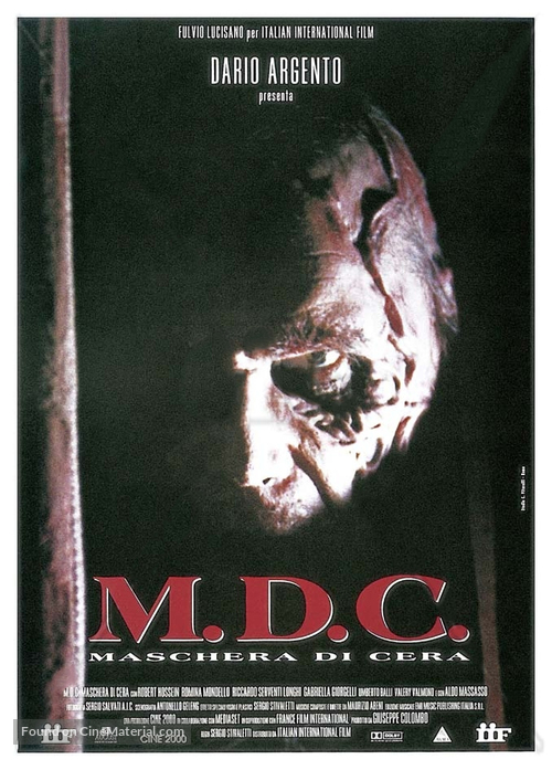M.D.C. - Maschera di cera - Italian Movie Poster
