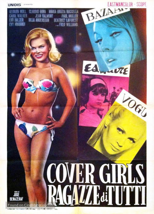 Cover Girls - Italian Movie Poster