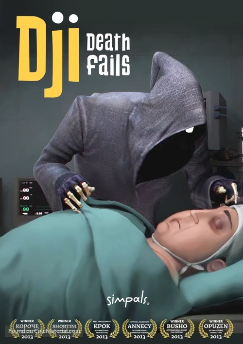 Dji. Death Fails - Romanian Movie Poster