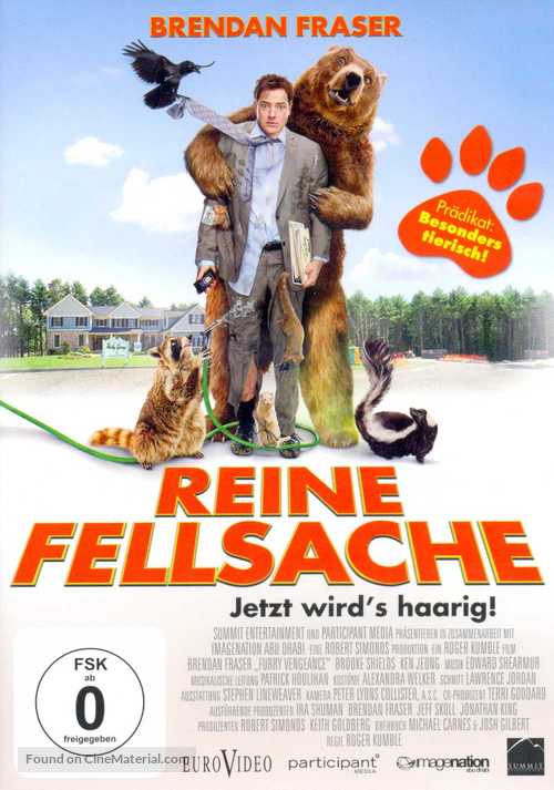 Furry Vengeance - German DVD movie cover