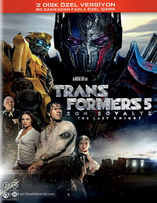 Transformers: The Last Knight - Turkish DVD movie cover