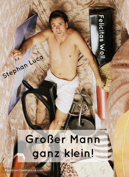 Gro&szlig;er Mann ganz klein! - German Movie Poster