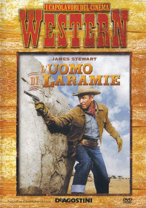 The Man from Laramie - Italian DVD movie cover