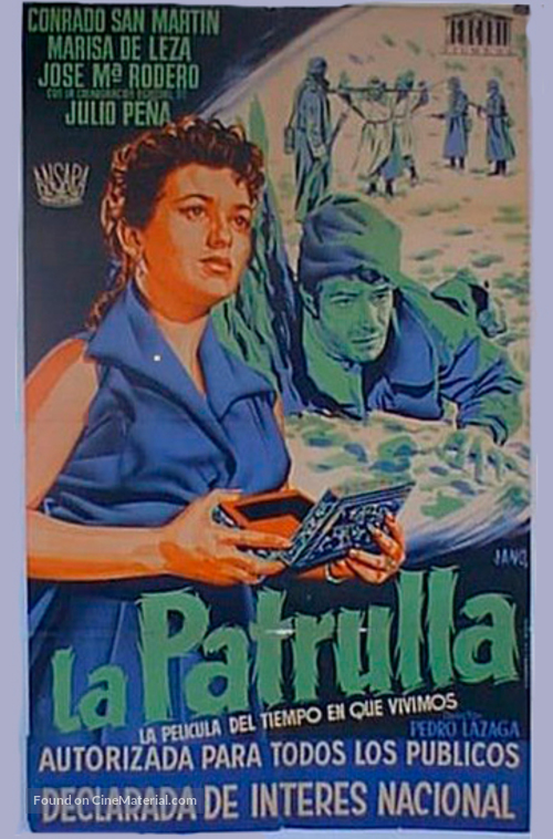 La patrulla - Spanish Movie Poster