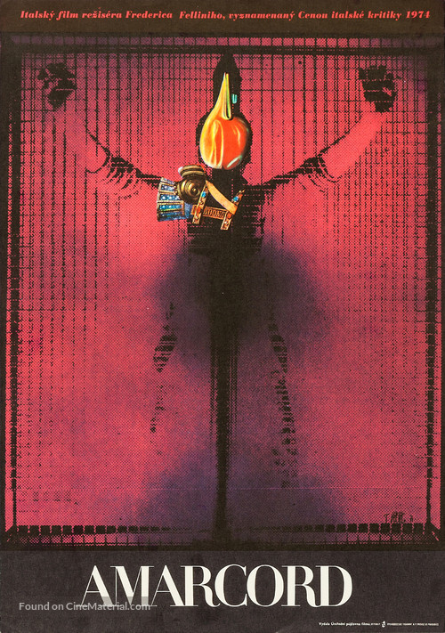 Amarcord - Czech Movie Poster