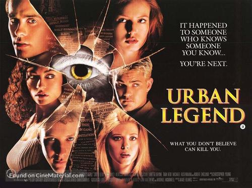 Urban Legend - British Movie Poster