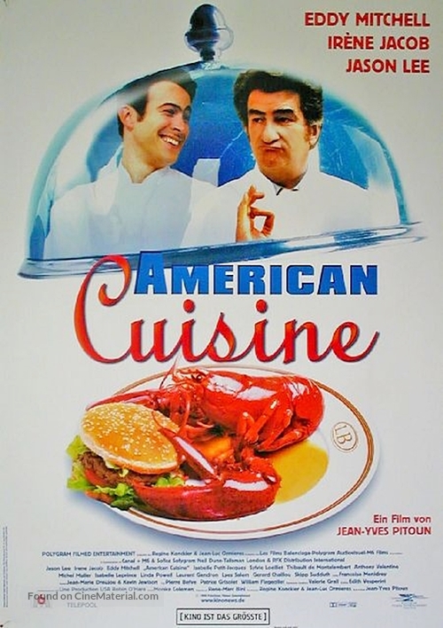 Cuisine am&eacute;ricaine - German Movie Poster