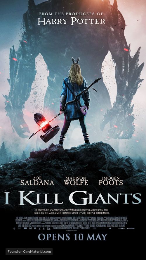 I Kill Giants - Singaporean Movie Poster