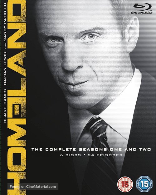 &quot;Homeland&quot; - British Blu-Ray movie cover