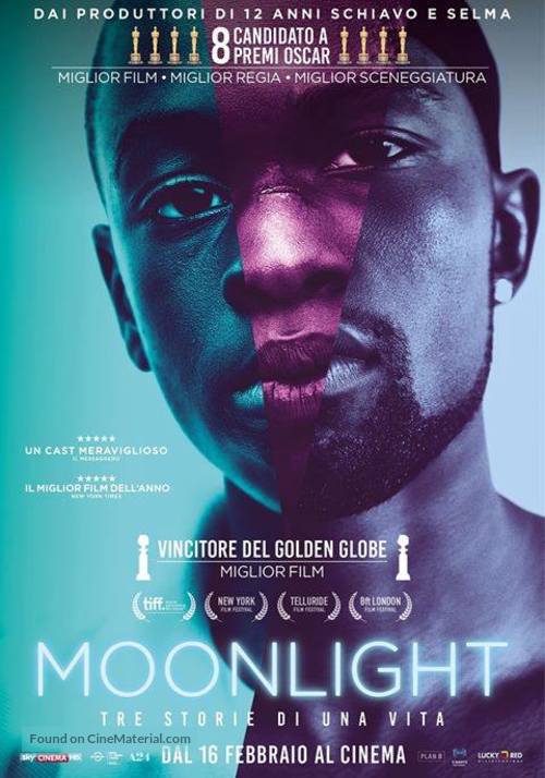 Moonlight - Italian Movie Poster
