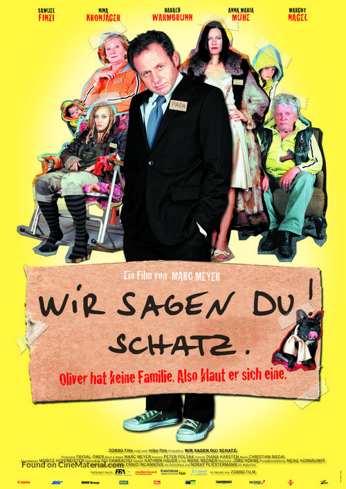 Wir sagen Du! Schatz. - German poster