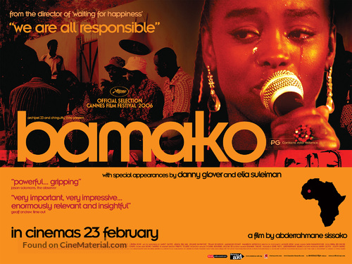 Bamako - British Movie Poster