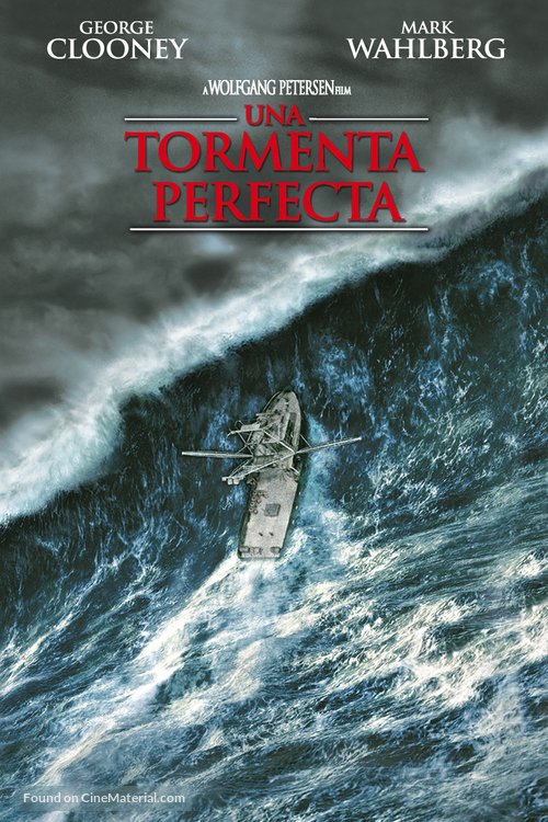 The Perfect Storm - Argentinian DVD movie cover