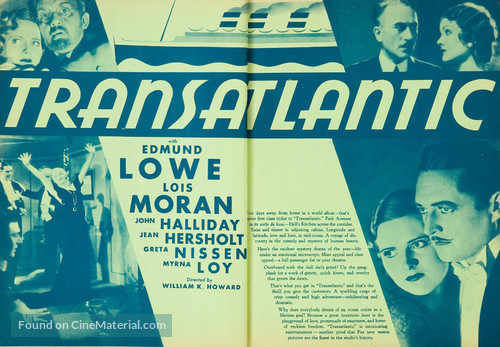 Transatlantic - poster