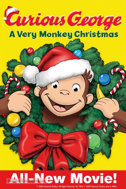 Curious George: A Very Monkey Christmas - Movie Poster