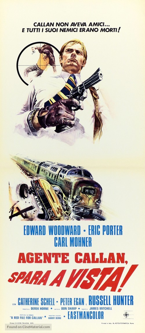 Callan - Italian Movie Poster