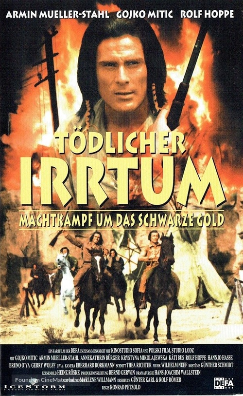 T&ouml;dlicher Irrtum - German VHS movie cover