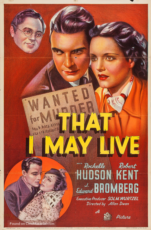 That I May Live - Movie Poster