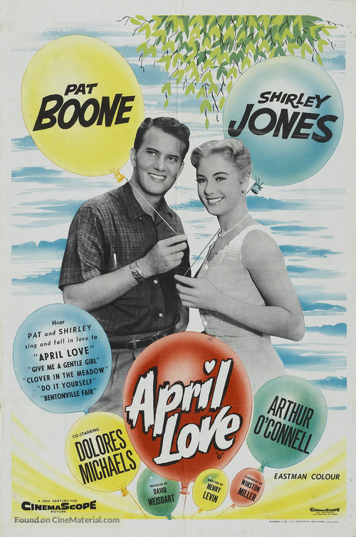 April Love - British Movie Poster
