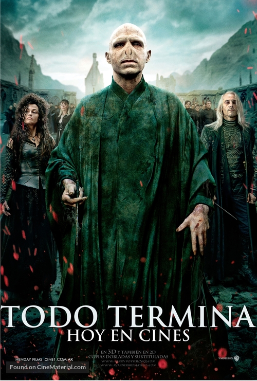 Harry Potter and the Deathly Hallows - Part 2 - Argentinian Movie Poster