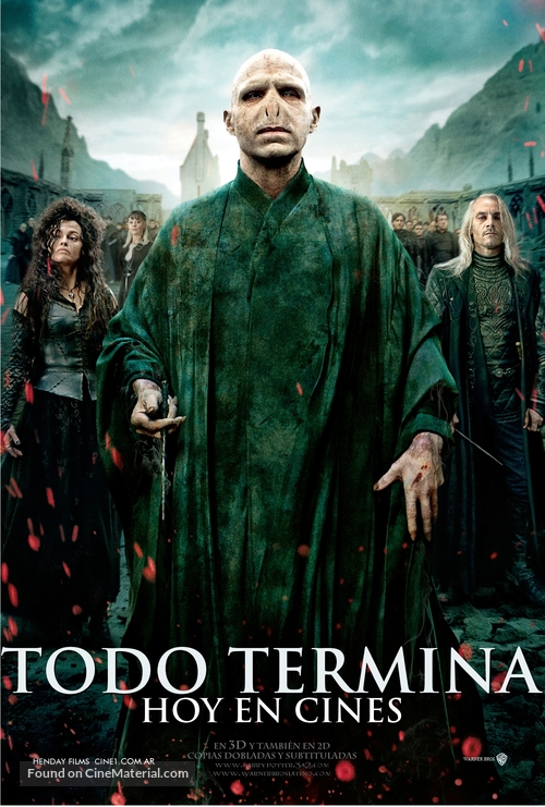 Harry Potter and the Deathly Hallows: Part II - Argentinian Movie Poster