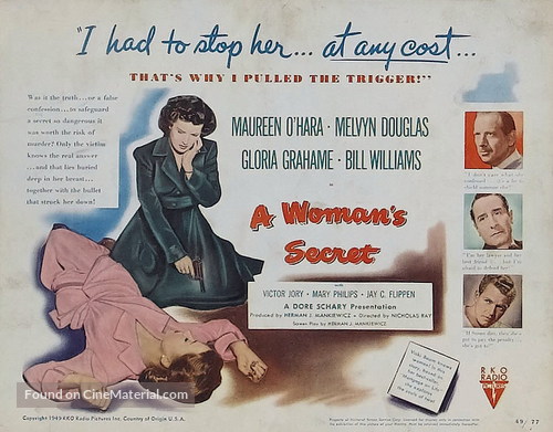 A Woman&#039;s Secret - Movie Poster