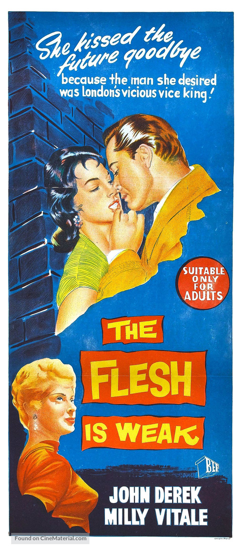 The Flesh Is Weak - Australian Movie Poster