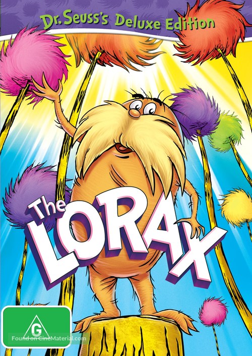 The Lorax - Australian DVD movie cover