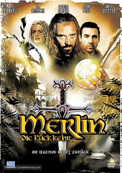 Merlin: The Return - German Movie Cover