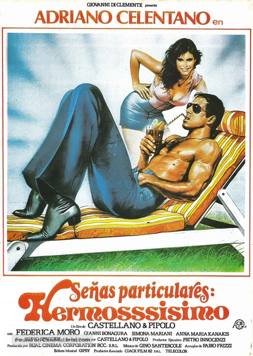 Segni particolari: bellissimo - Spanish Movie Poster