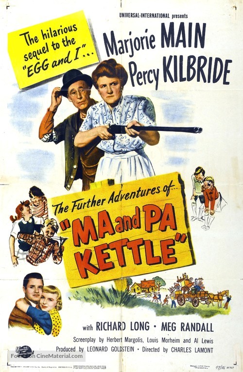 Ma and Pa Kettle - Movie Poster