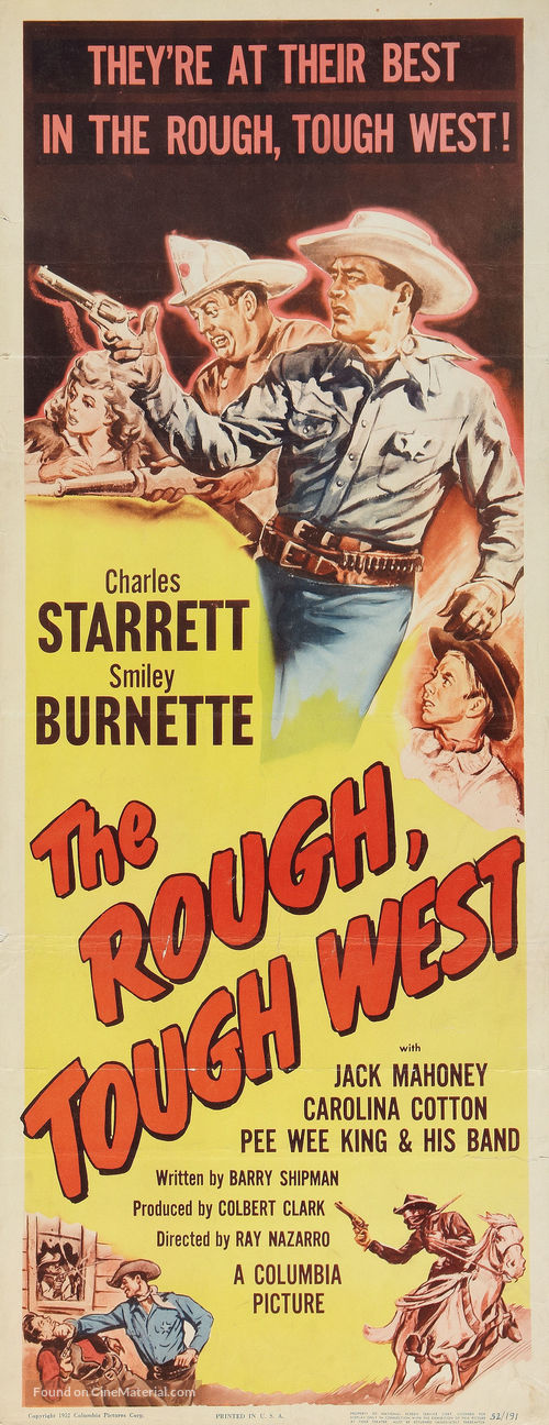 The Rough, Tough West - Movie Poster