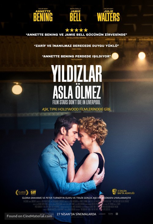 Film Stars Don&#039;t Die in Liverpool - Turkish Movie Poster