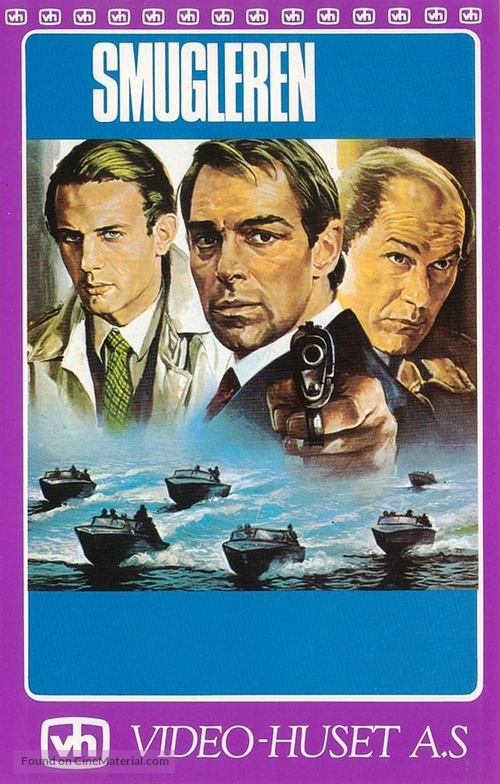 Luca il contrabbandiere - Norwegian VHS movie cover