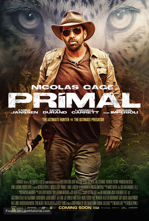 Primal - Movie Poster