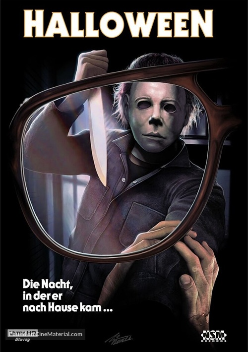 Halloween - Austrian Blu-Ray movie cover